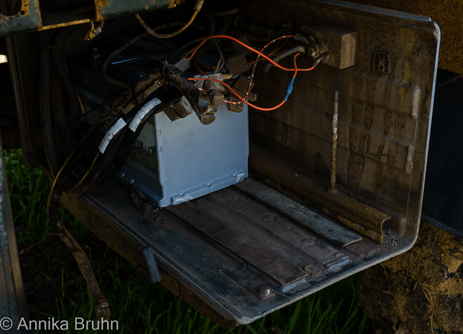 Batterie Kasten so schön sauber